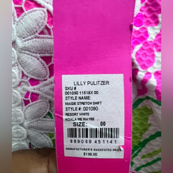 NWT| Lilly Pulitzer Maisie Stretch Shift Dress - Picture 6 of 6